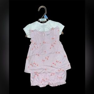 Carter's Child of Mine Baby Girl Outfit 3 Piece Set